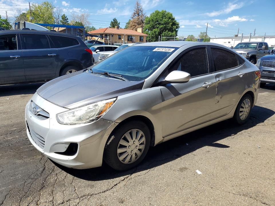 Продаж на аукціоні авто 2016 Hyundai Accent, vin: KMHCT4AE3GU036608, номер лоту: 59737426
