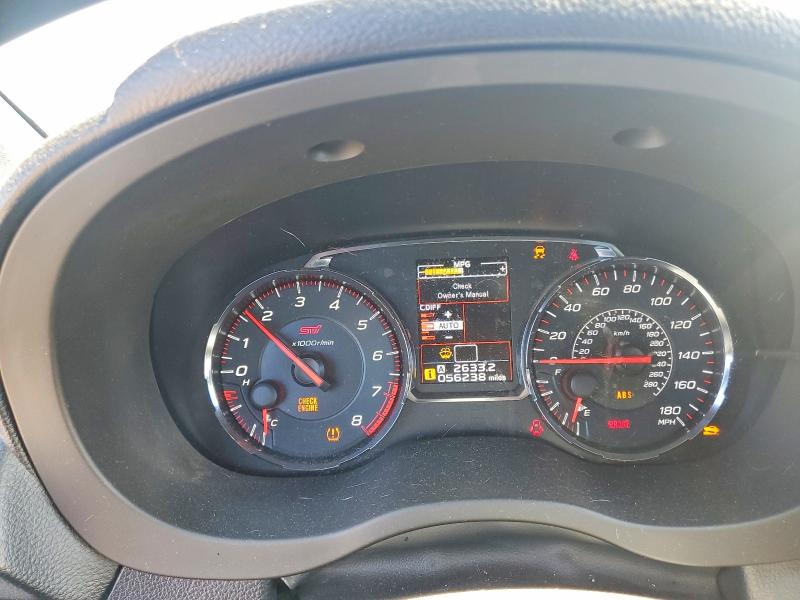 Продаж на аукціоні авто 2018 Subaru Wrx, vin: JF1VA2M67J9831771, номер лоту: 60412356
