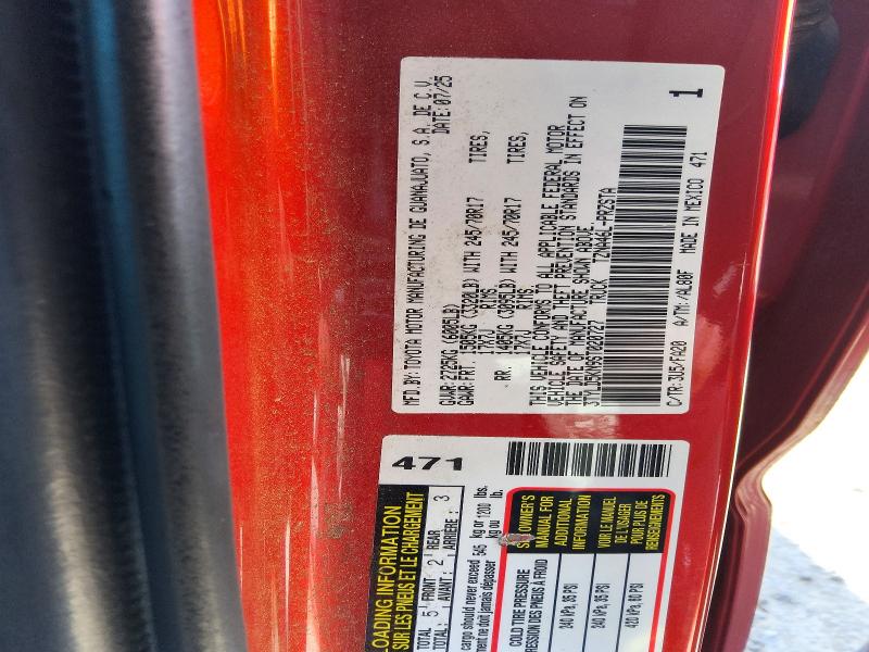 Продажа на аукционе авто 2025 Toyota Tacoma, vin: 3TYLD5KN9ST020727, номер лота: 54612266