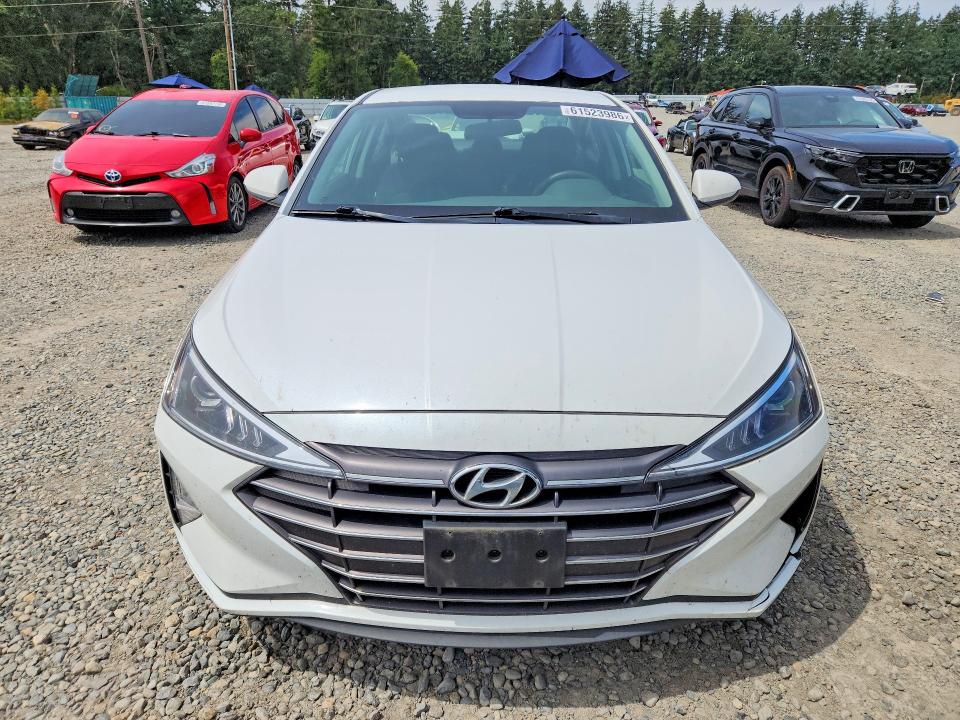 2019 Hyundai Elantra მანქანა იყიდება აუქციონზე, vin: 5NPD74LF8KH442065, აუქციონის ნომერი: 61523986
