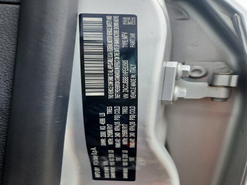 Aukcja sprzedaży 2017 Jeep Renegade, vin: ZACCJBBB1HPE63565, numer aukcji: 61417546