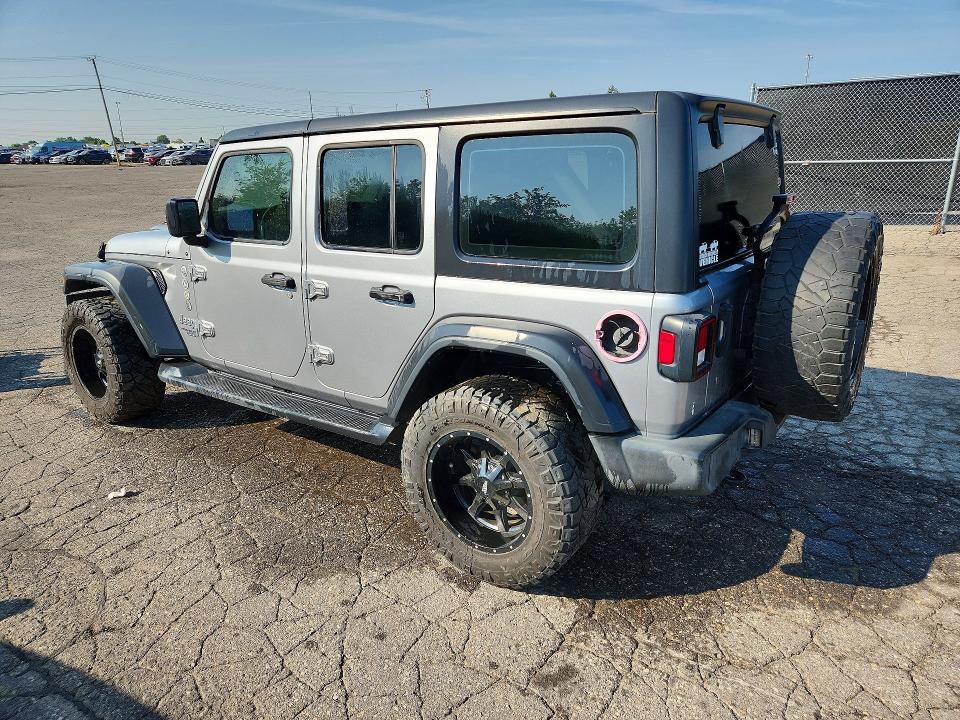 Продажа на аукционе авто 2018 Jeep Wrangler Unlimited, vin: 1C4HJXDN2JW221600, номер лота: 63485856