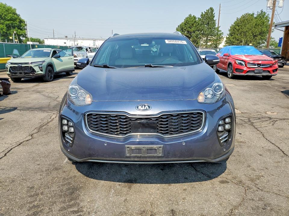 2017 Kia Sportage მანქანა იყიდება აუქციონზე, vin: KNDPRCA61H7093610, აუქციონის ნომერი: 58950416