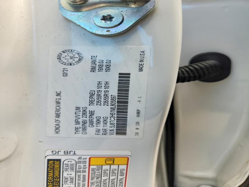 Продажа на аукционе авто 2021 Acura Rdx, vin: 5J8TC2H51ML805897, номер лота: 61128996
