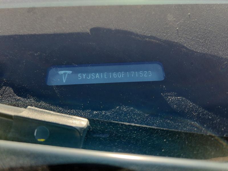 Aukcja sprzedaży 2016 Tesla Model S, vin: 5YJSA1E16GF171523, numer aukcji: 61872106