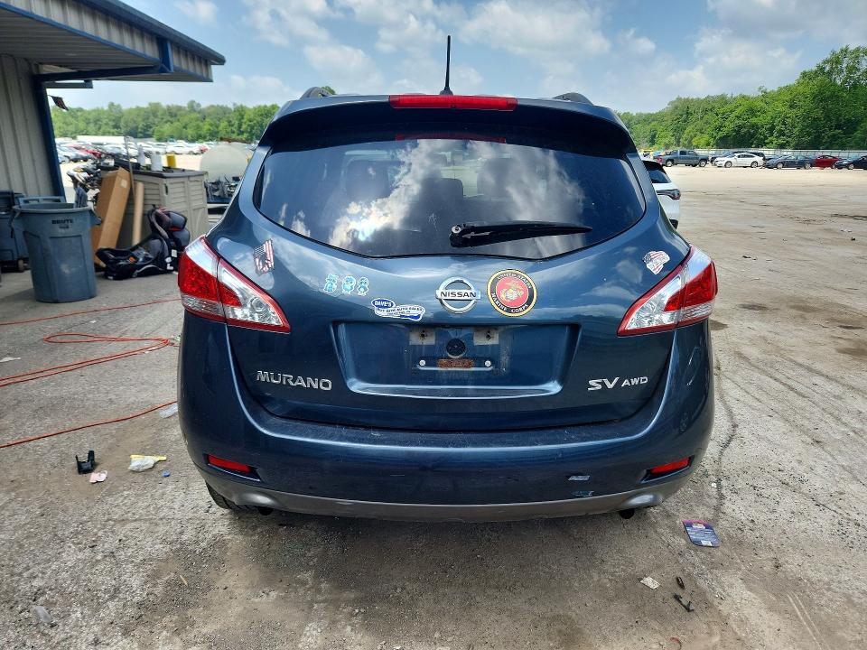 2012 Nissan Murano მანქანა იყიდება აუქციონზე, vin: JN8AZ1MW6CW220232, აუქციონის ნომერი: 57999756