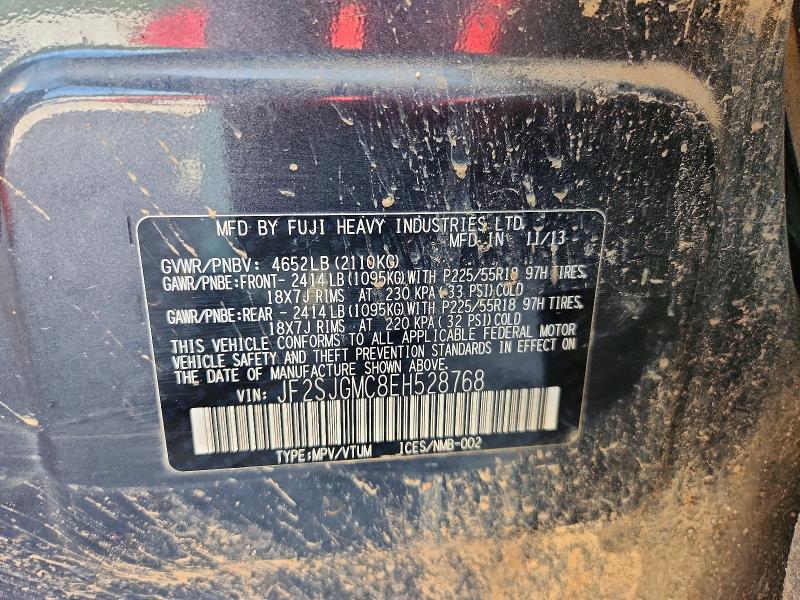 Продаж на аукціоні авто 2014 Subaru Forester, vin: JF2SJGMC8EH528768, номер лоту: 59246716