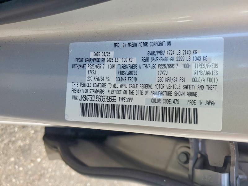 Aukcja sprzedaży 2025 Mazda Cx-5, vin: JM3KFBCL5S0679699, numer aukcji: 60194916