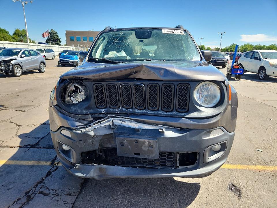 2018 Jeep Renegade მანქანა იყიდება აუქციონზე, vin: ZACCJBBB6JPH65326, აუქციონის ნომერი: 59921176