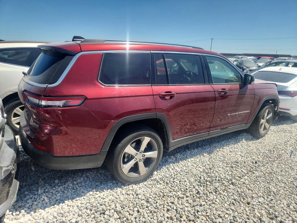 62042506 :رقم المزاد ، 1C4RJJBG6N8528753 vin ، 2022 Jeep Grand Cherokee مزاد بيع