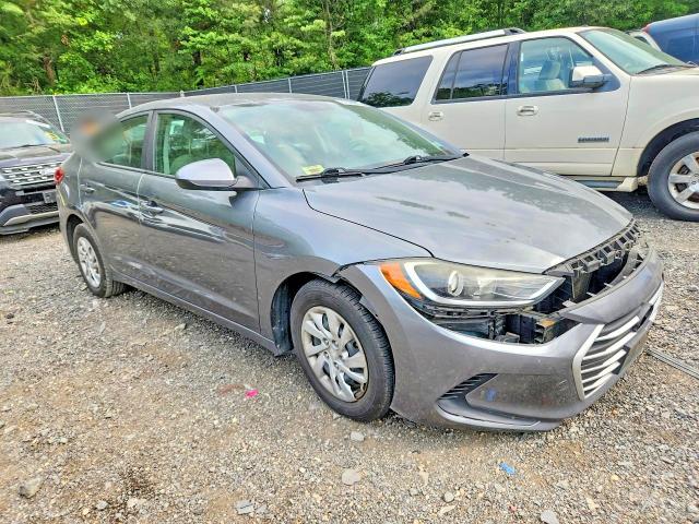 61608056 :رقم المزاد ، KMHD74LF7HU154340 vin ، 2017 Hyundai Elantra مزاد بيع