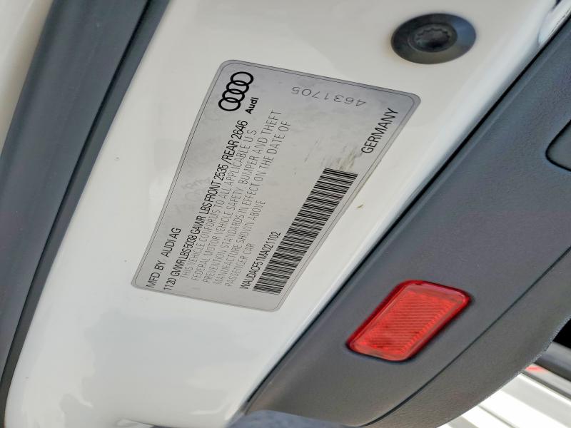 60170636 :رقم المزاد ، WAUDACF51MA021102 vin ، 2021 Audi A5 مزاد بيع