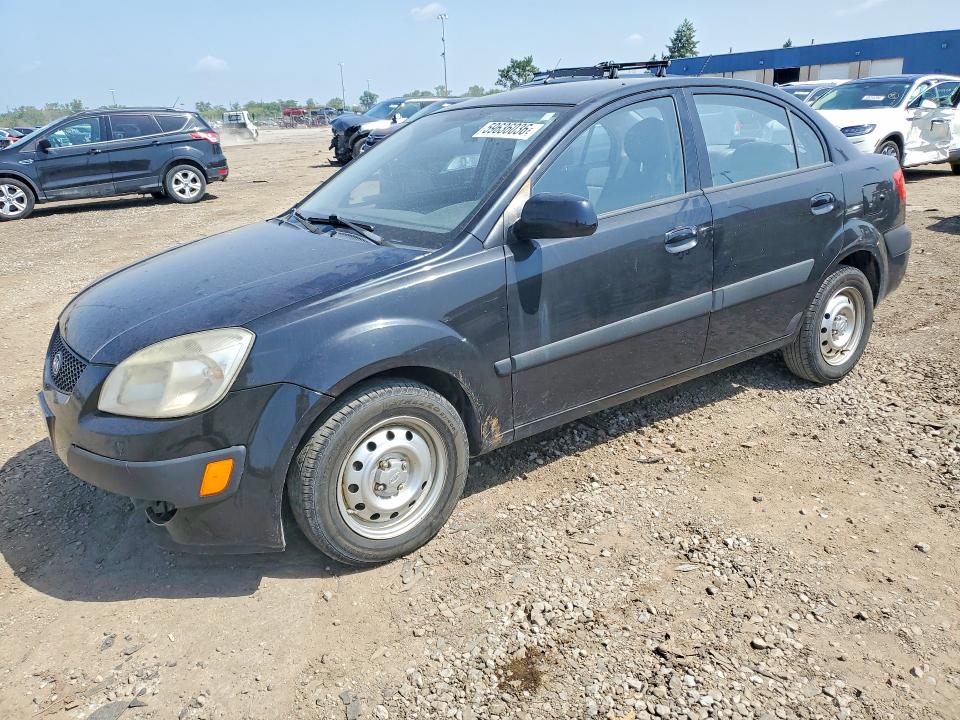 2009 Kia Rio მანქანა იყიდება აუქციონზე, vin: KNADE223596547987, აუქციონის ნომერი: 59636036