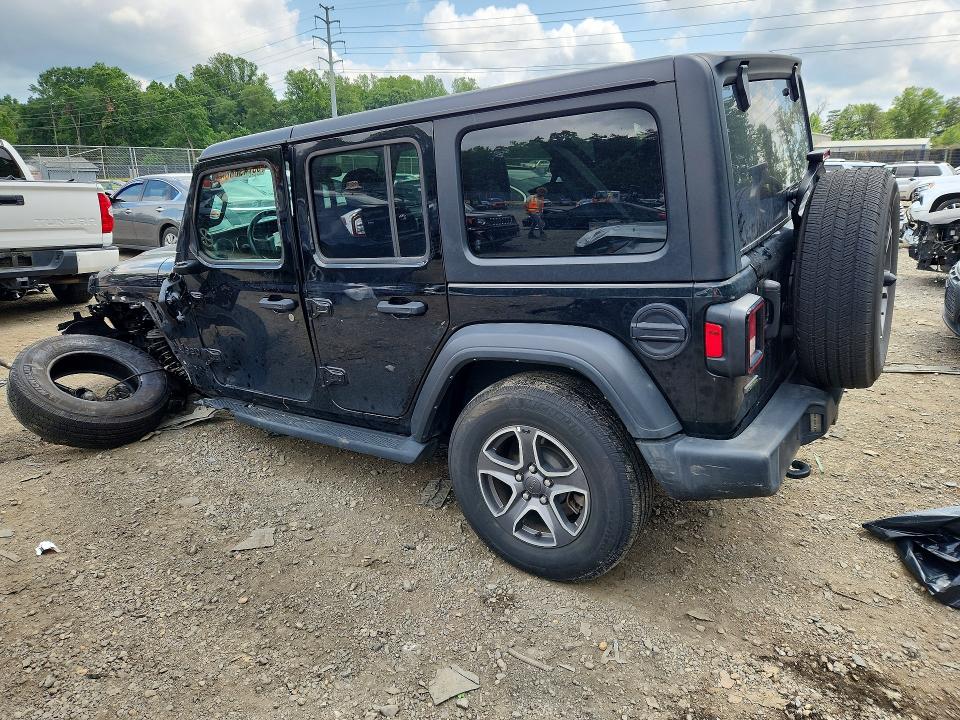 2022 Jeep Wrangler Unlimited მანქანა იყიდება აუქციონზე, vin: 1C4HJXDM7NW279621, აუქციონის ნომერი: 60749806