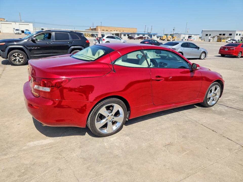 61979076 :رقم المزاد ، JTHFE2C21A2502301 vin ، 2010 Lexus Is مزاد بيع