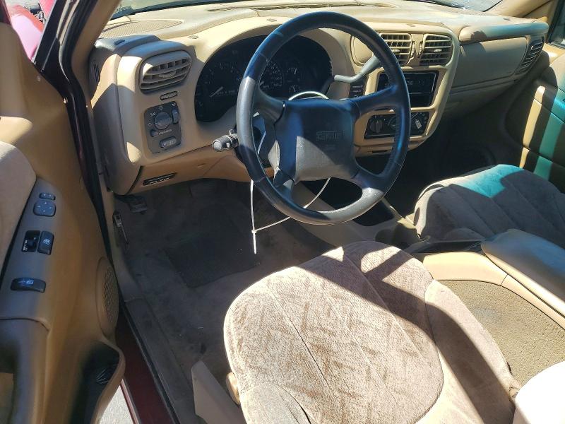 63047076 :رقم المزاد ، 1GTCS19W528219934 vin ، 2002 Gmc Sonoma مزاد بيع