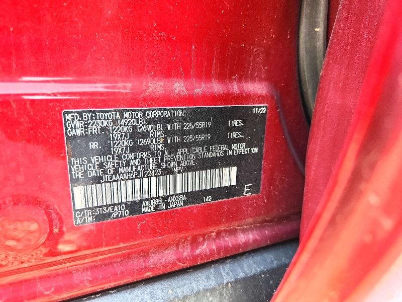 Продажа на аукционе авто 2023 Toyota Venza, vin: JTEAAAAH6PJ122423, номер лота: 60983286