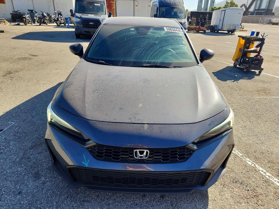 Aukcja sprzedaży 2025 Honda Civic, vin: 19XFL2H88SE013080, numer aukcji: 59858446