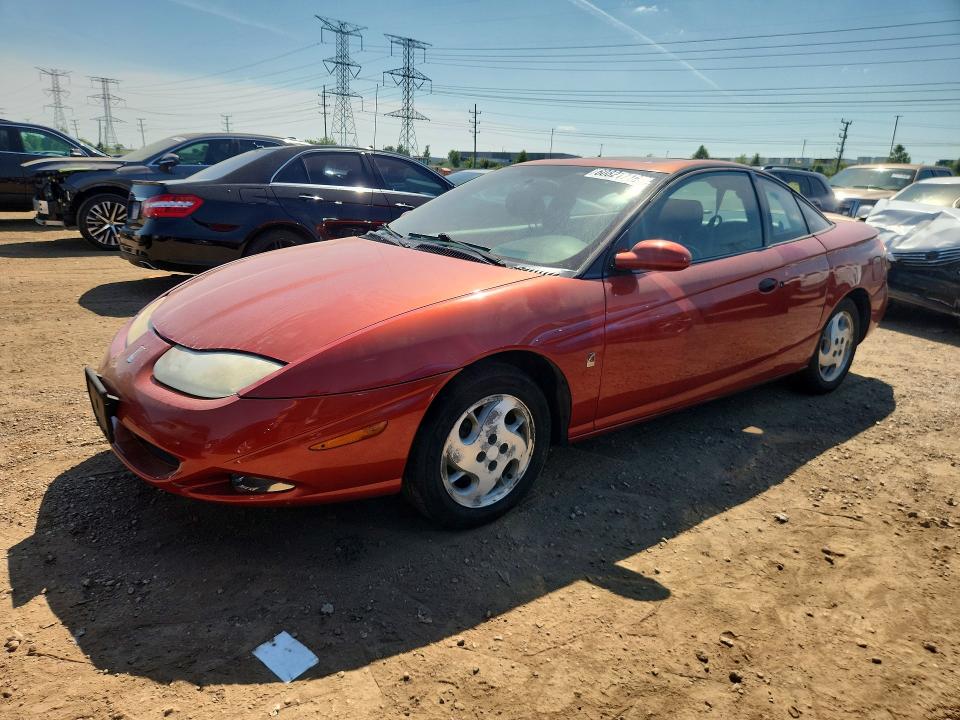 60821716 :رقم المزاد ، 1G8ZY12772Z182644 vin ، 2002 Saturn Sc2 مزاد بيع