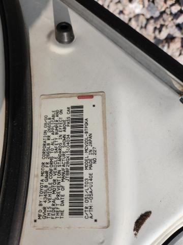 61292846 :رقم المزاد ، JT8BF28GX15104034 vin ، 2001 Lexus Es مزاد بيع