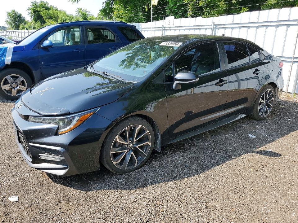 2020 Toyota Corolla მანქანა იყიდება აუქციონზე, vin: 5YFB4RBE6LP003246, აუქციონის ნომერი: 61330896
