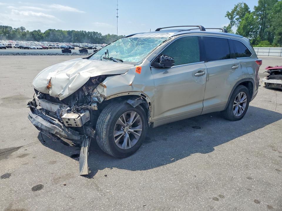 2014 Toyota Highlander მანქანა იყიდება აუქციონზე, vin: 5TDKKRFH0ES005451, აუქციონის ნომერი: 59321976