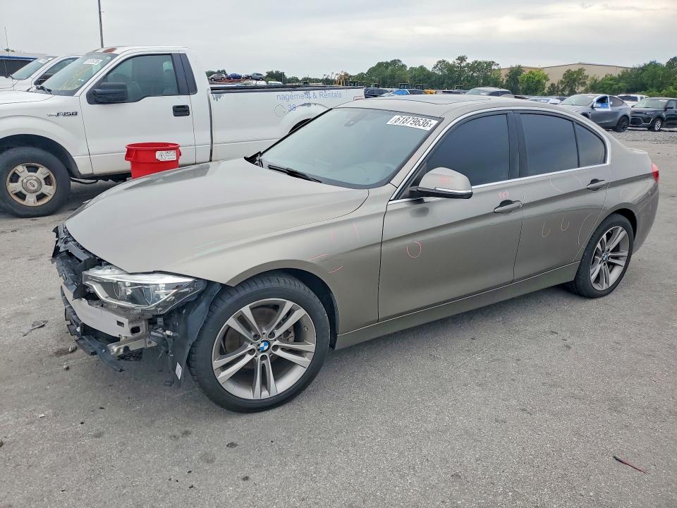 2018 Bmw 330 მანქანა იყიდება აუქციონზე, vin: WBA8B9G50JNU57640, აუქციონის ნომერი: 61879636