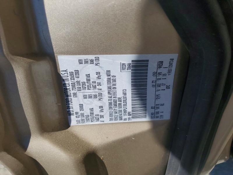 63219966 :رقم المزاد ، 1FMPU18L0XLB16813 vin ، 1999 Ford Expedition مزاد بيع