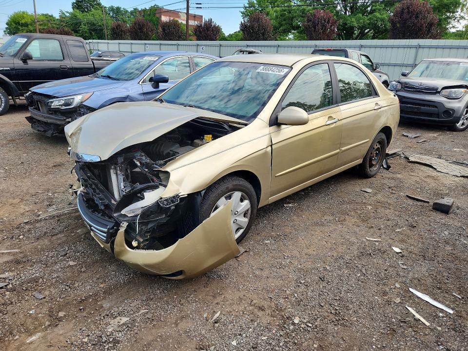 Продаж на аукціоні авто 2009 Kia Spectra, vin: KNAFE221095665832, номер лоту: 58884256
