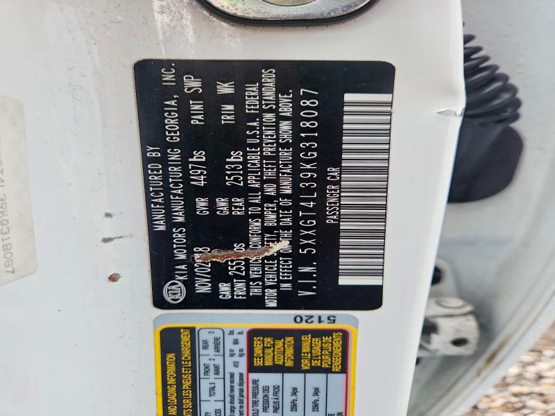 Продаж на аукціоні авто 2019 Kia Optima, vin: 5XXGT4L39KG318087, номер лоту: 62603776