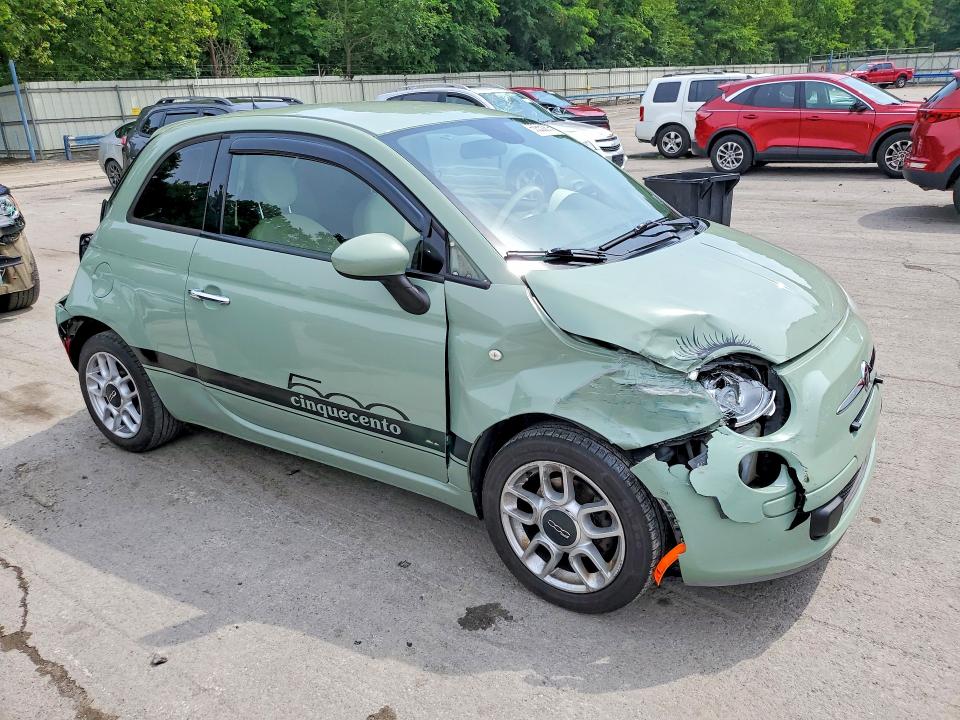 Продажа на аукционе авто 2014 Fiat 500, vin: 3C3CFFAR7ET184976, номер лота: 60550876