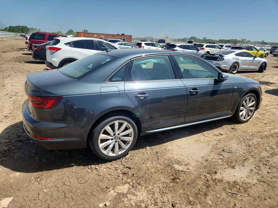 2018 Audi A4 მანქანა იყიდება აუქციონზე, vin: WAUKMAF43JA147774, აუქციონის ნომერი: 59095596