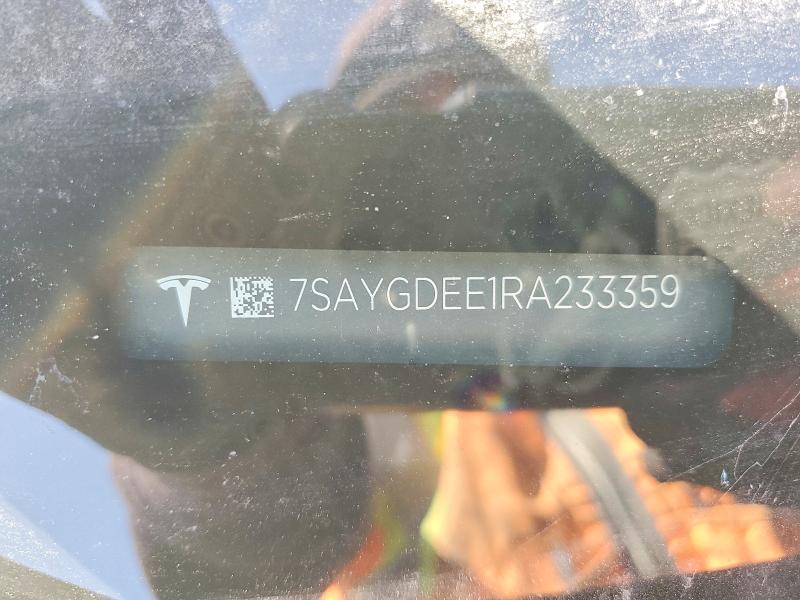 Aukcja sprzedaży 2024 Tesla Model Y, vin: 7SAYGDEE1RA233359, numer aukcji: 63223186