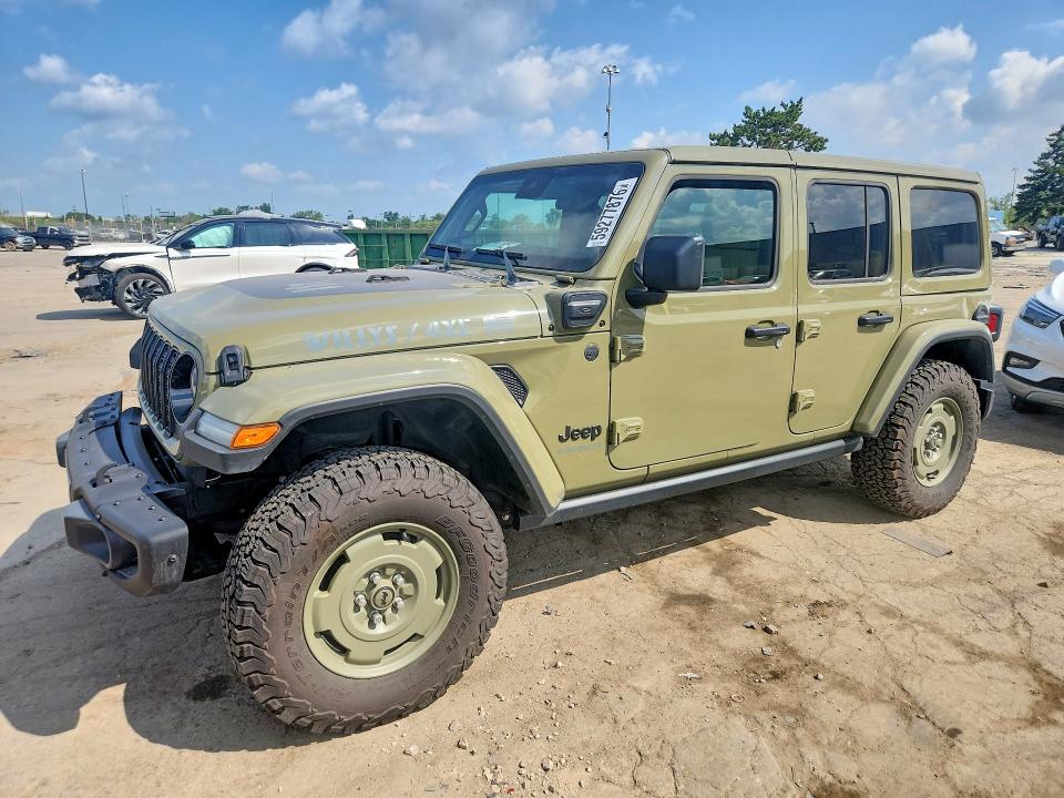 Aukcja sprzedaży 2025 Jeep Wrangler, vin: 1C4RJXN68SW524510, numer aukcji: 59277876