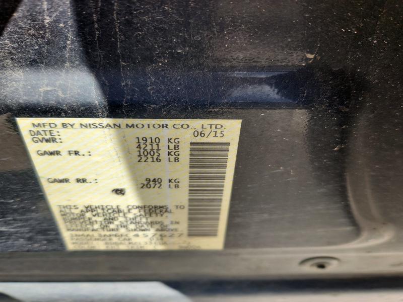 Продаж на аукціоні авто 2015 Nissan Altima, vin: 1N4AL3AP6FC457627, номер лоту: 61900276