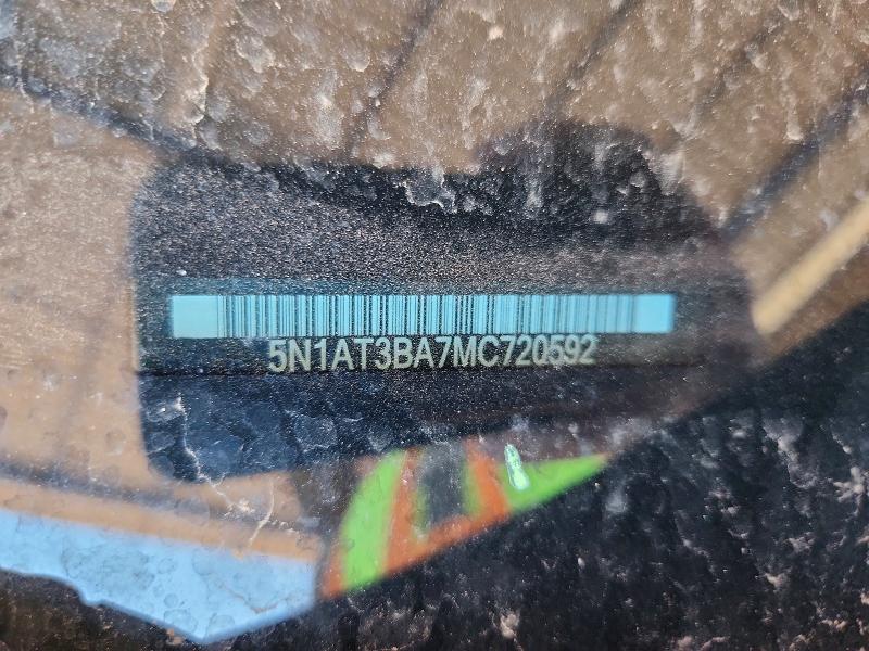 62532406 :رقم المزاد ، 5N1AT3BA7MC720592 vin ، 2021 Nissan Rogue مزاد بيع