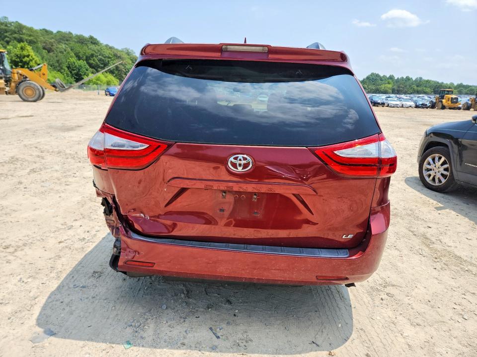 Продаж на аукціоні авто 2018 Toyota Sienna, vin: 5TDKZ3DC1JS903051, номер лоту: 61606846