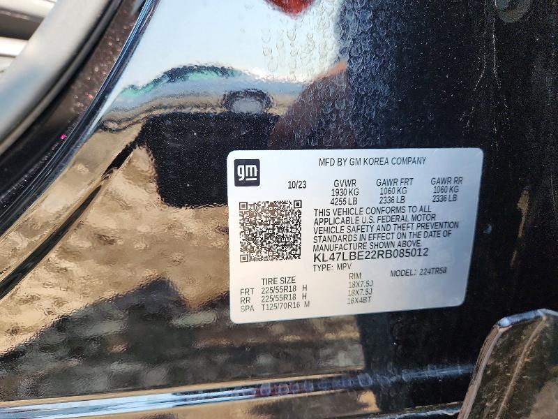 Продаж на аукціоні авто 2024 Buick Envista, vin: KL47LBE22RB085012, номер лоту: 62804706