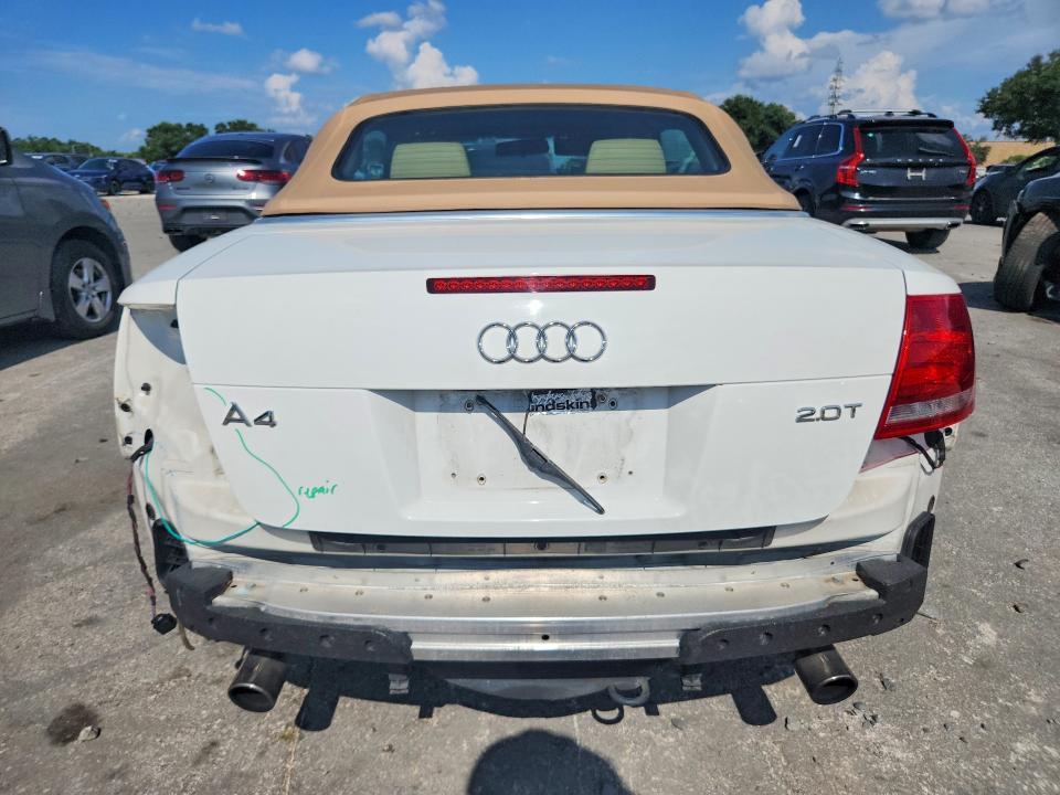 Aukcja sprzedaży 2007 Audi A4, vin: WAUAF48H97K023132, numer aukcji: 62595446