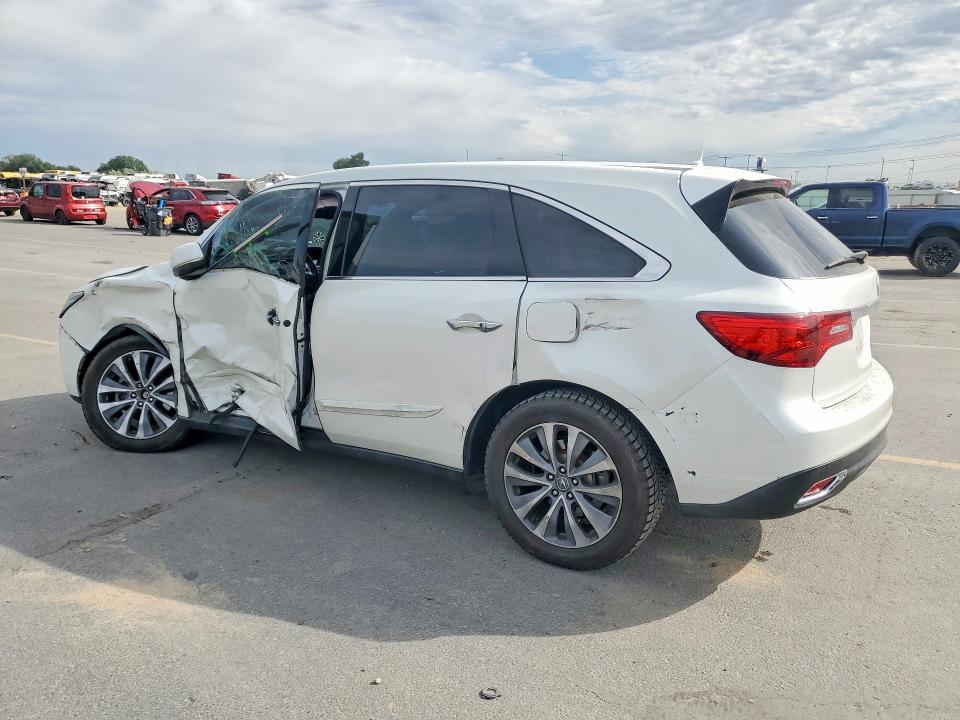 60722116 :رقم المزاد ، 5FRYD3H45EB009297 vin ، 2014 Acura Mdx مزاد بيع