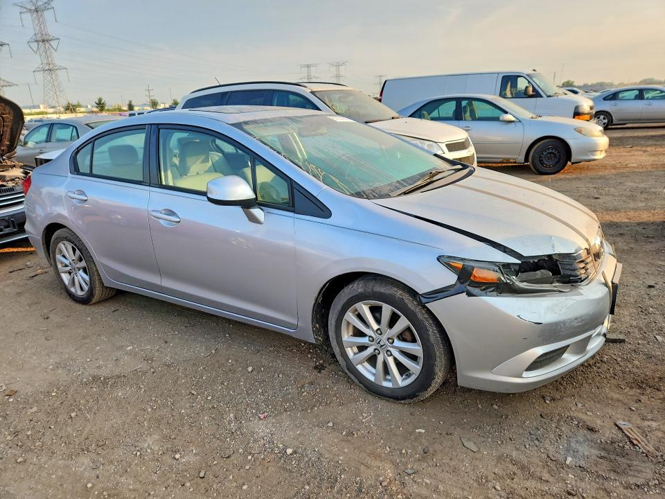 2012 Honda Civic მანქანა იყიდება აუქციონზე, vin: 19XFB2F84CE015318, აუქციონის ნომერი: 61051986