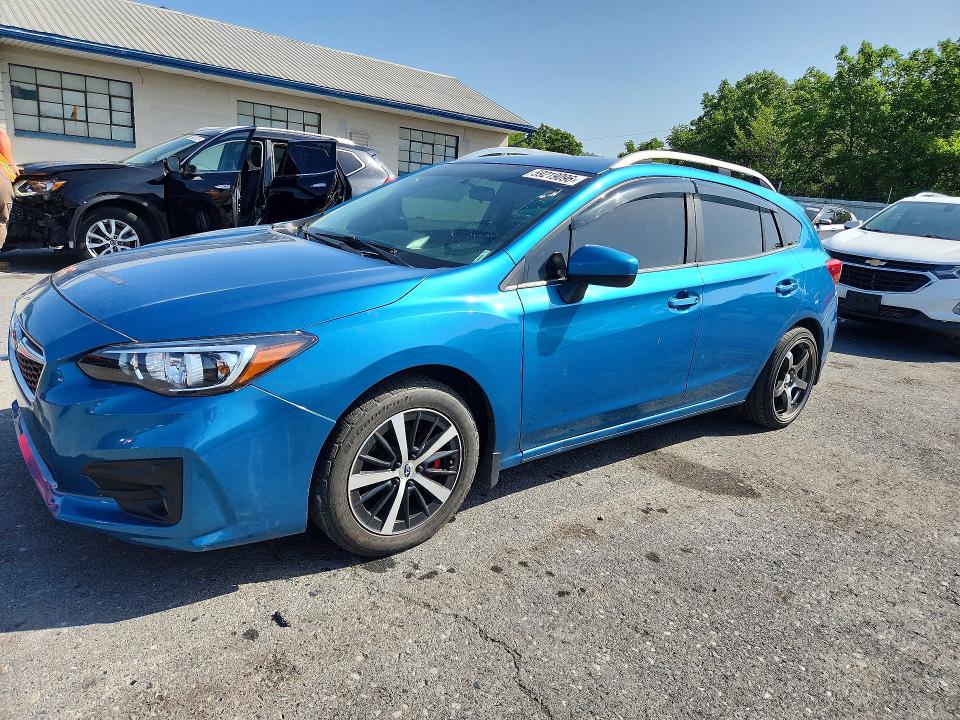 2019 Subaru Impreza მანქანა იყიდება აუქციონზე, vin: 4S3GTAC67K3716374, აუქციონის ნომერი: 59219096