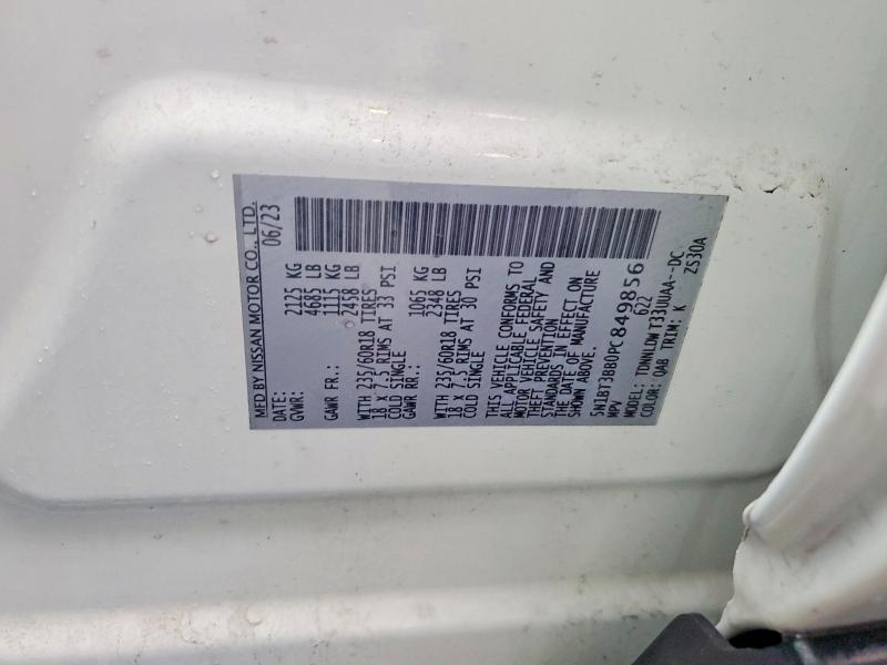 Продажа на аукционе авто 2023 Nissan Rogue, vin: 5N1BT3BB0PC849856, номер лота: 85626885