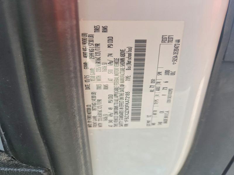 Продаж на аукціоні авто 2015 Ford Transit, vin: 1FBZX2ZM3FKA72185, номер лоту: 62758936