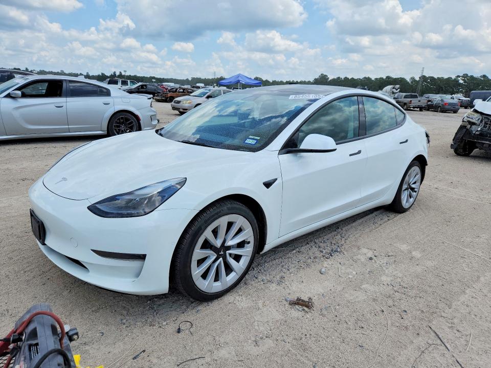 Продажа на аукционе авто 2022 Tesla Model 3, vin: 5YJ3E1EA4NF348642, номер лота: 85456105