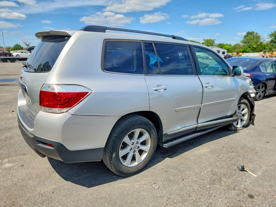 Aukcja sprzedaży 2013 Toyota Highlander, vin: 5TDBK3EH2DS216499, numer aukcji: 62250196