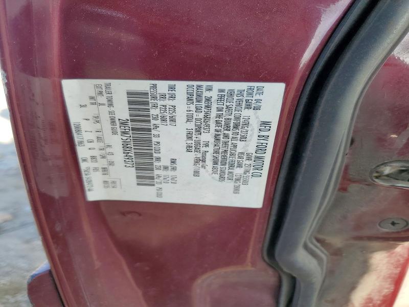 Продажа на аукционе авто 2008 Mercury Grand Marquis, vin: 2MEFM75V68X649373, номер лота: 62929686