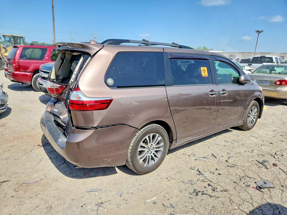 2018 Toyota Sienna მანქანა იყიდება აუქციონზე, vin: 5TDYZ3DC4JS903524, აუქციონის ნომერი: 59051406