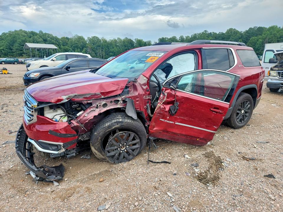 62012406 :رقم المزاد ، 1GKKNMLS5KZ219537 vin ، 2019 Gmc Acadia مزاد بيع