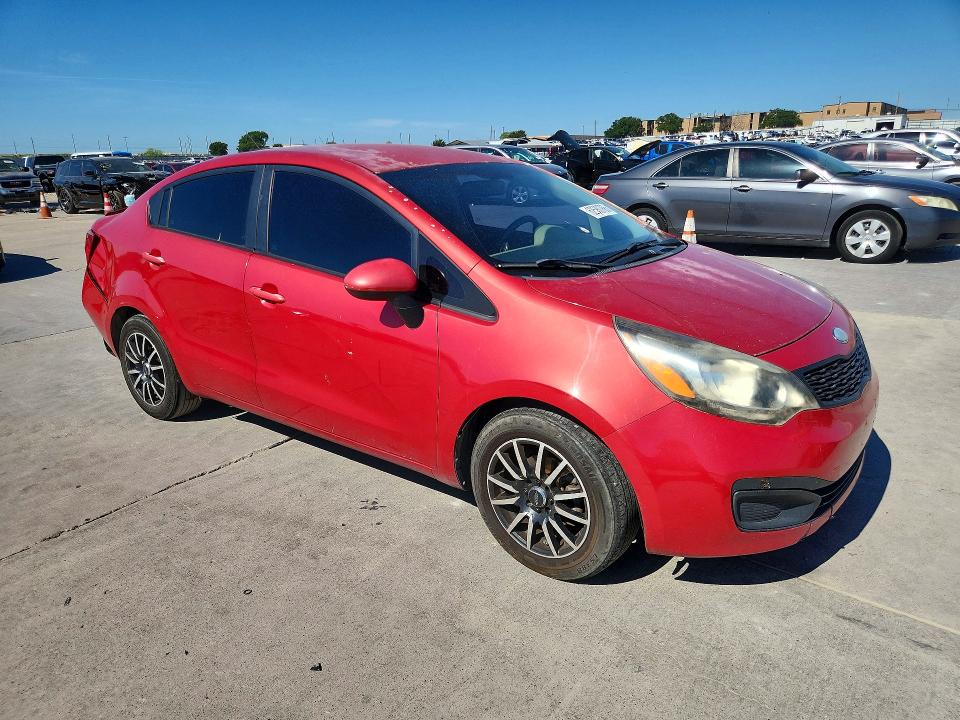 2013 Kia Rio მანქანა იყიდება აუქციონზე, vin: KNADM4A38D6182021, აუქციონის ნომერი: 62580766